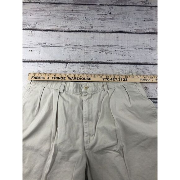 Polo Golf Shorts Men's Sz 36 Pleated Fairway Short Ralph Lauren Beige - Picture 5 of 9